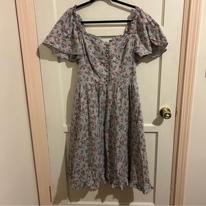 Anthropologie Gal Meets Glam Retro Dress sz 14